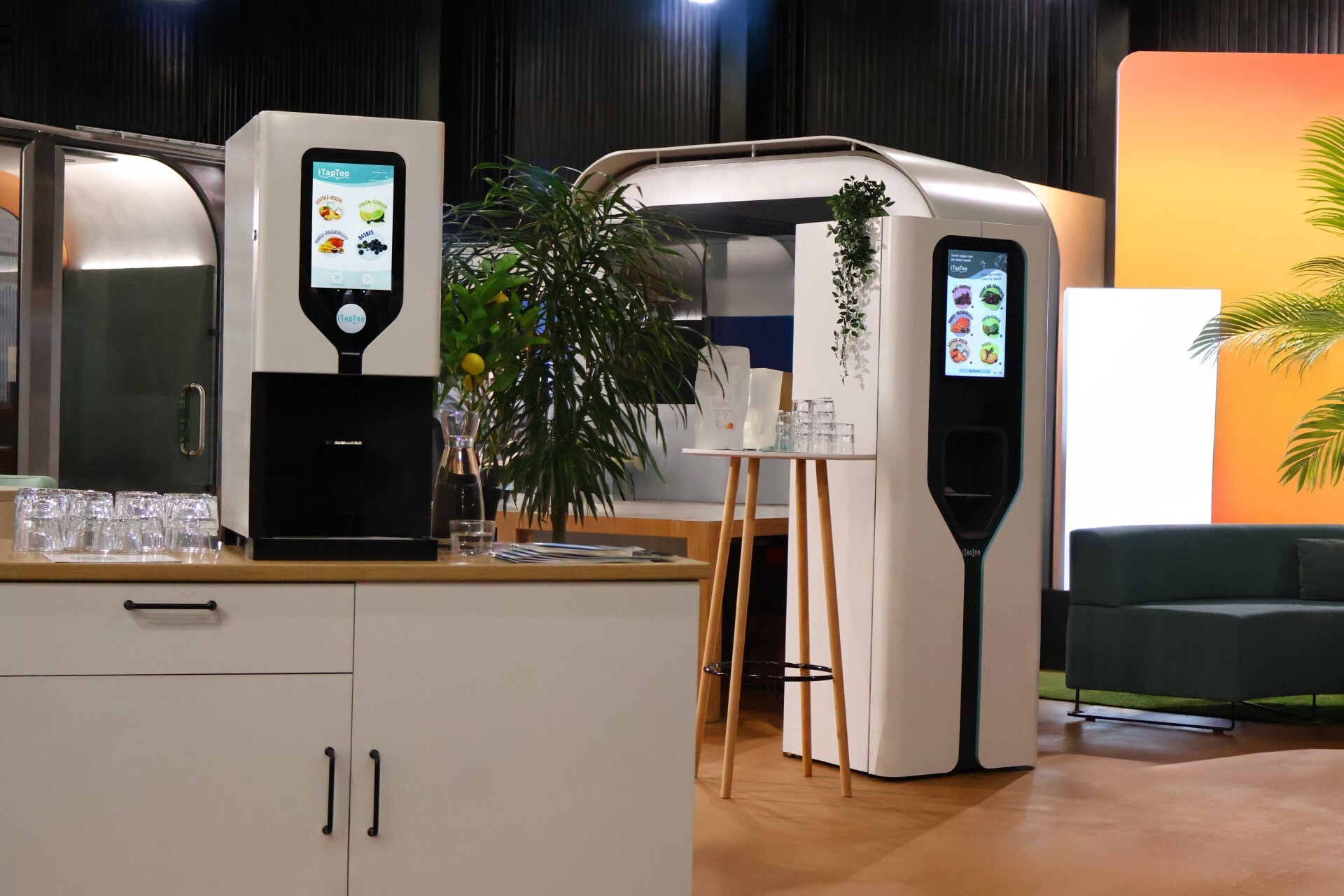 Water taps in kantoor