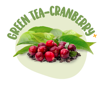Green Tea-Cranberry with vitamins