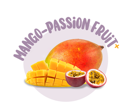 Mango Passionfruit with vitamins