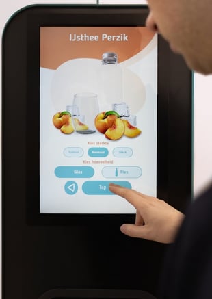 Moderne drankautomaat