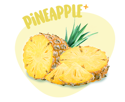 Pineapple with vitamins