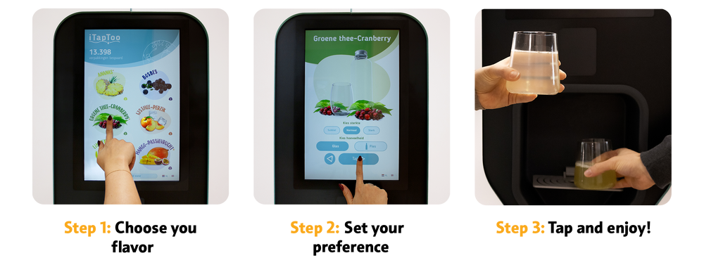 How to tap your drink 