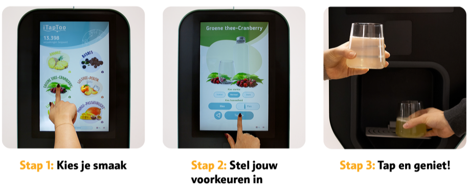 Stappen om te tappen Stappen om te tappen